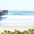 Surfing outside of a Drug Detox Facility in Pacific Beach, California