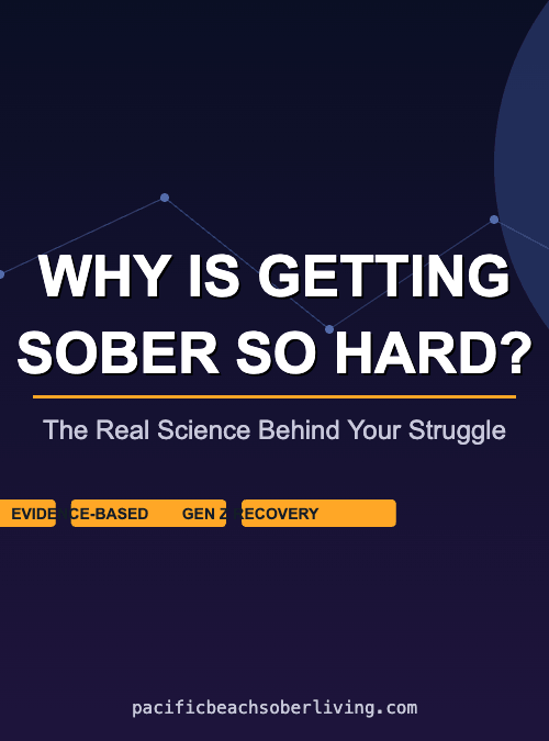 Scenic view of why is getting sober so hard — science of addiction recovery | pacific beach recovery in Pacific Beach, San Diego — the ocean backdrop for sober living at Pacific Beach Recovery