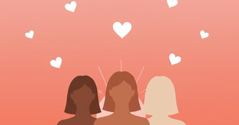 Women supporting women celebrating mental wellness on International Womens Day