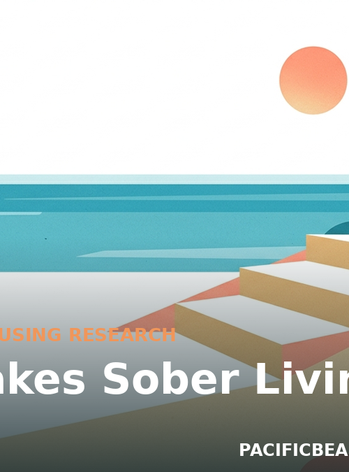 Sunlit coastal house with ascending steps illustrating sober living outcomes in San Diego